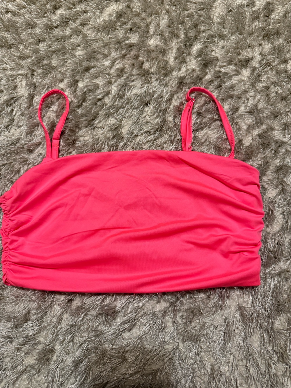 Women's Bright Pink Camisole Tank Top
